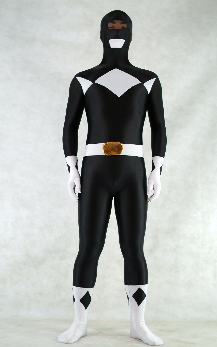 Ranger Halloween Costumes Zentai Black